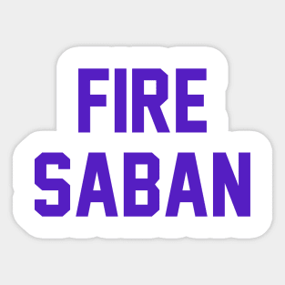 Fire Saban Sticker